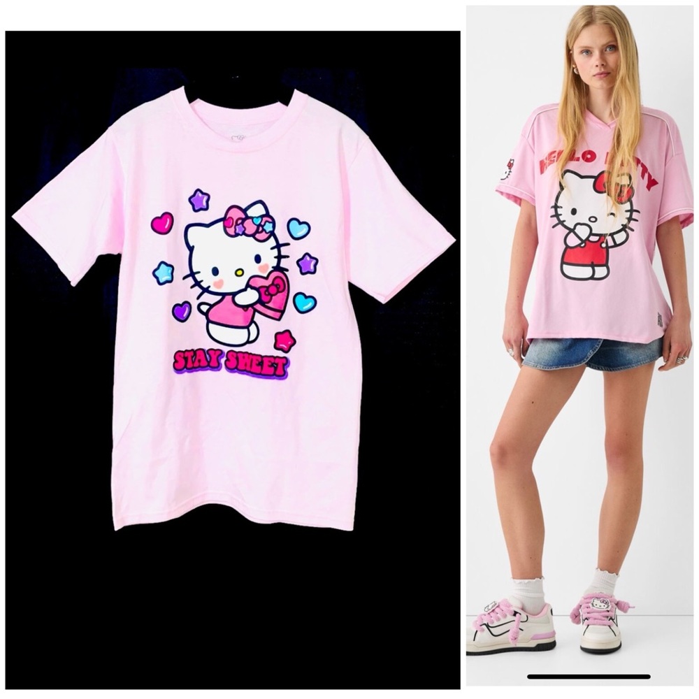 Hello Kitty, stay sweet,  pastel pink, Sanrio